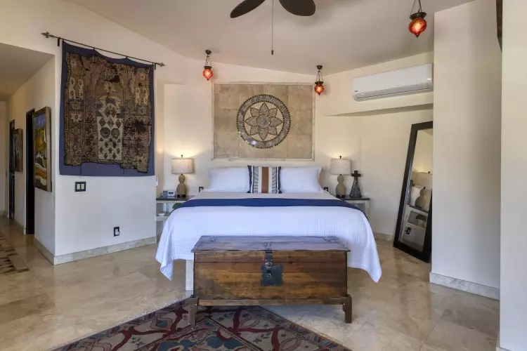 Main Level – Bedroom 1 (Pool–Facing Master Suite)