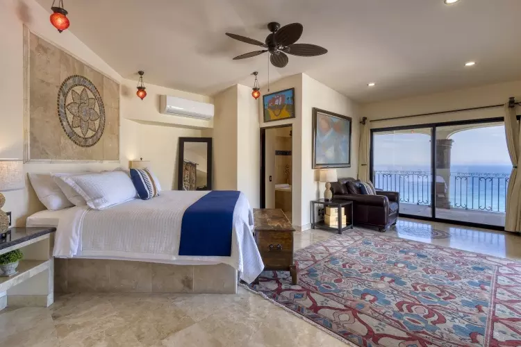 Main Level – Bedroom 1 (Pool–Facing Master Suite)