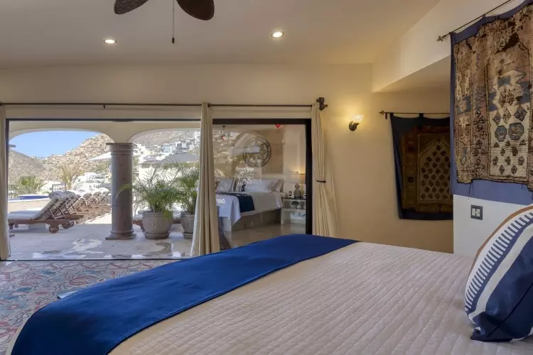 Main Level – Bedroom 1 (Pool–Facing Master Suite)