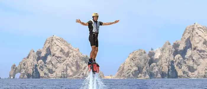 Flyboarding in Cabo San Lucas